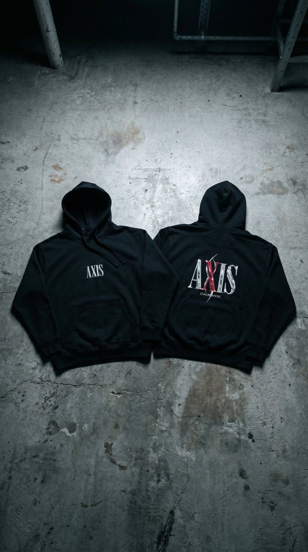 AXIS [CALIBRATED] Heavyweight Hoodie – Black - AXIS