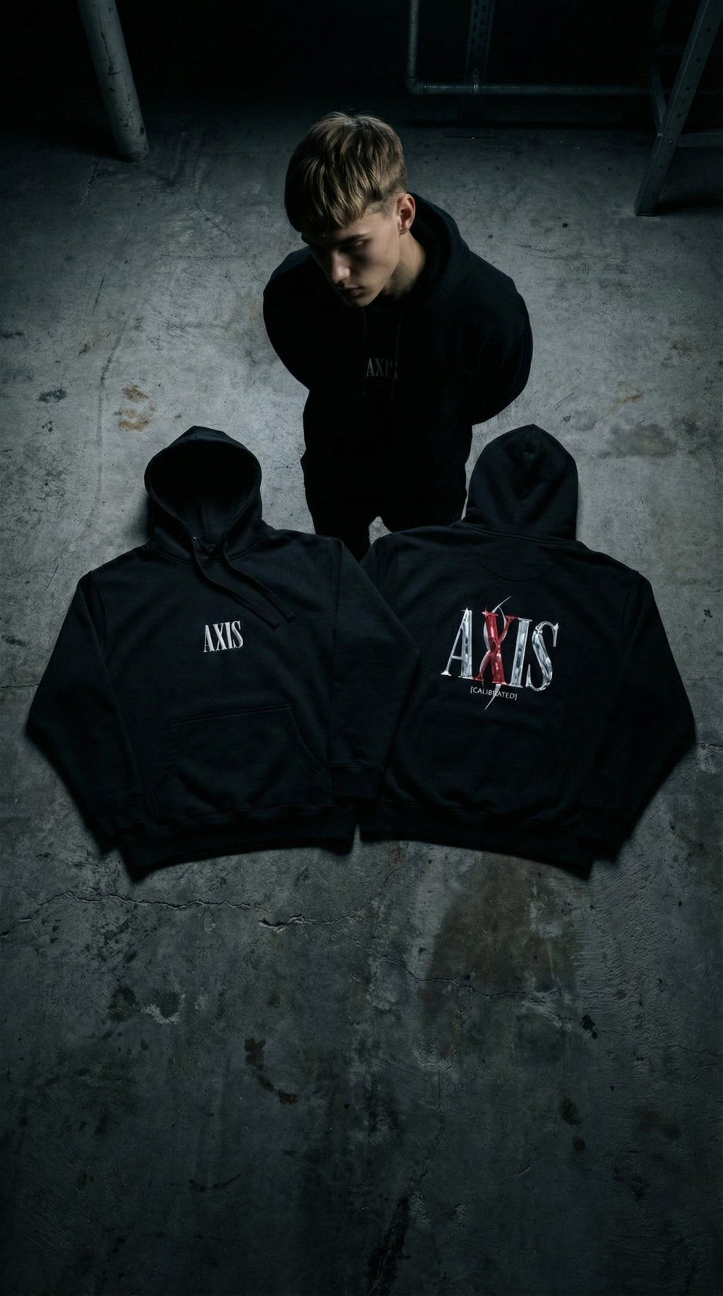 AXIS [CALIBRATED] Heavyweight Hoodie – Black - AXIS