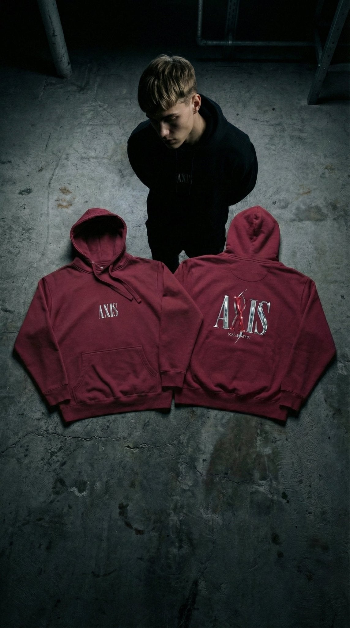 AXIS [CALIBRATED] Heavyweight Hoodie – Black - AXIS