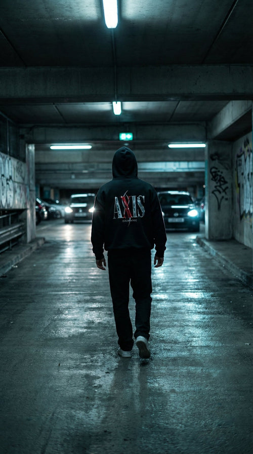 AXIS [CALIBRATED] Heavyweight Hoodie – Black - AXIS
