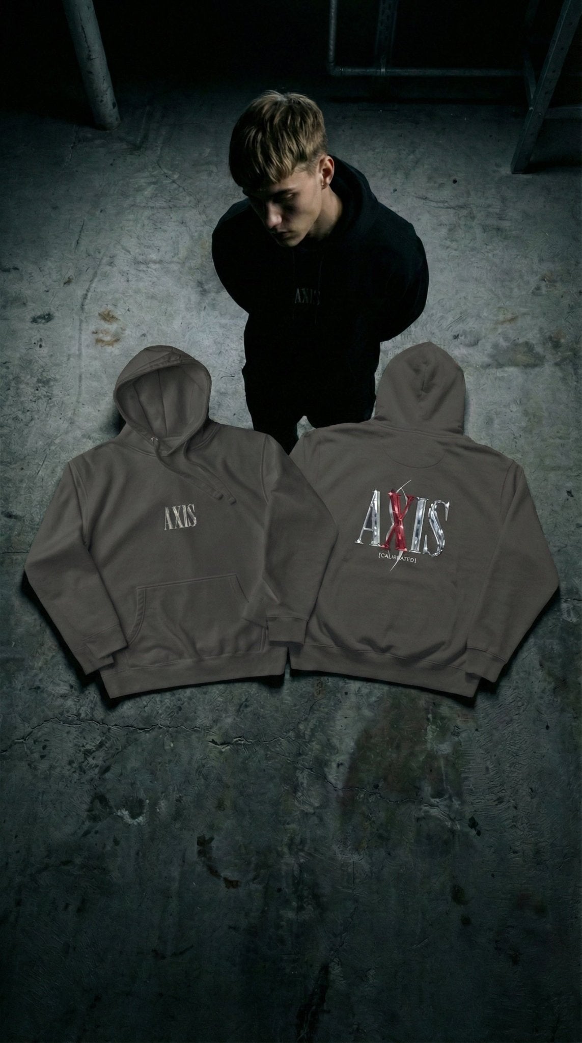 AXIS [CALIBRATED] Heavyweight Hoodie – Black - AXIS