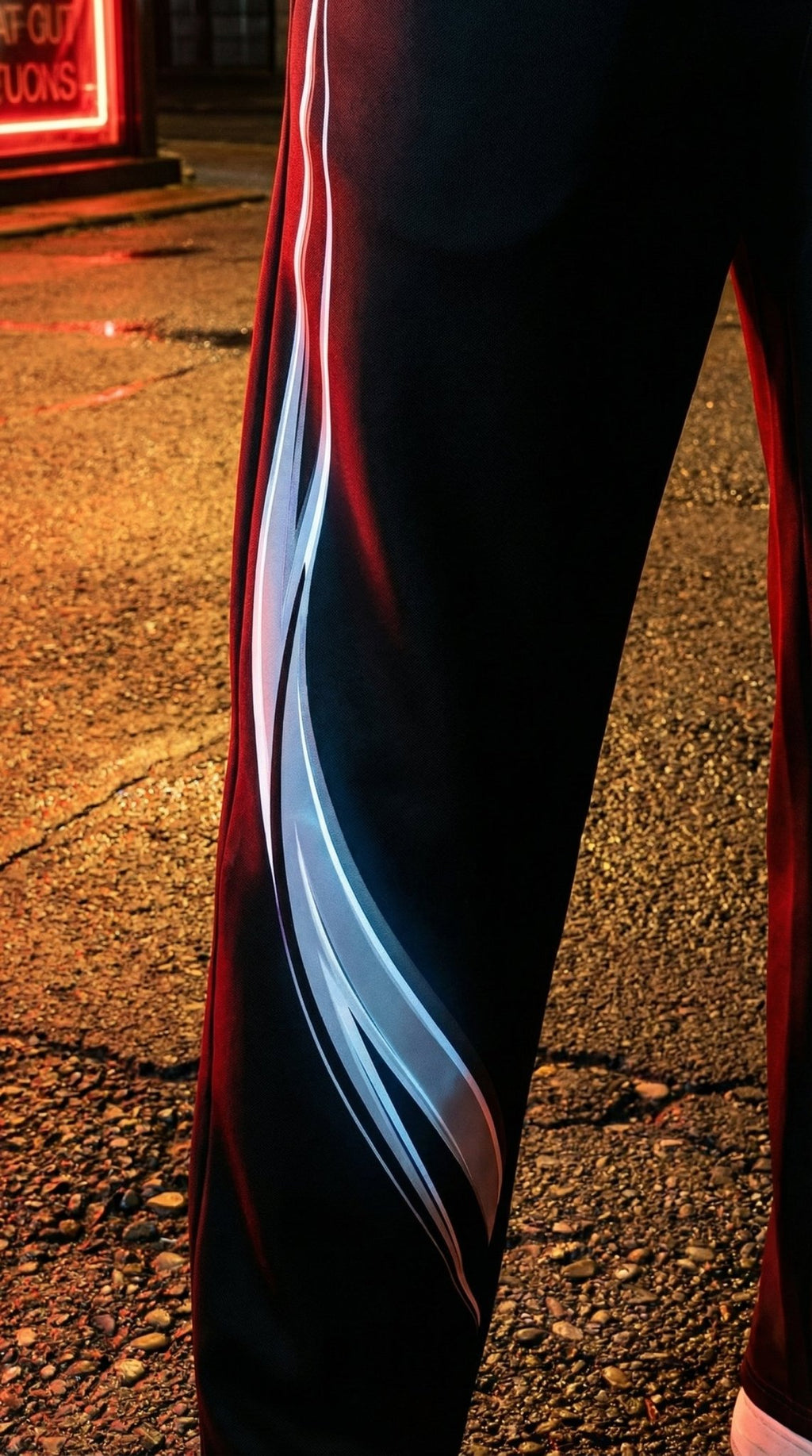 CALIBRATED STRIKE | AXIS Wide - Leg Joggers – Black - AXIS