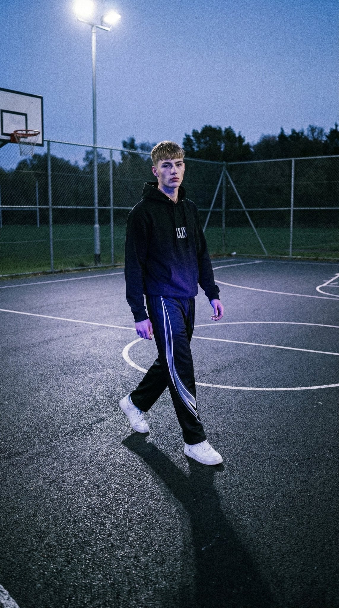 CALIBRATED STRIKE | AXIS Wide - Leg Joggers – Black - AXIS