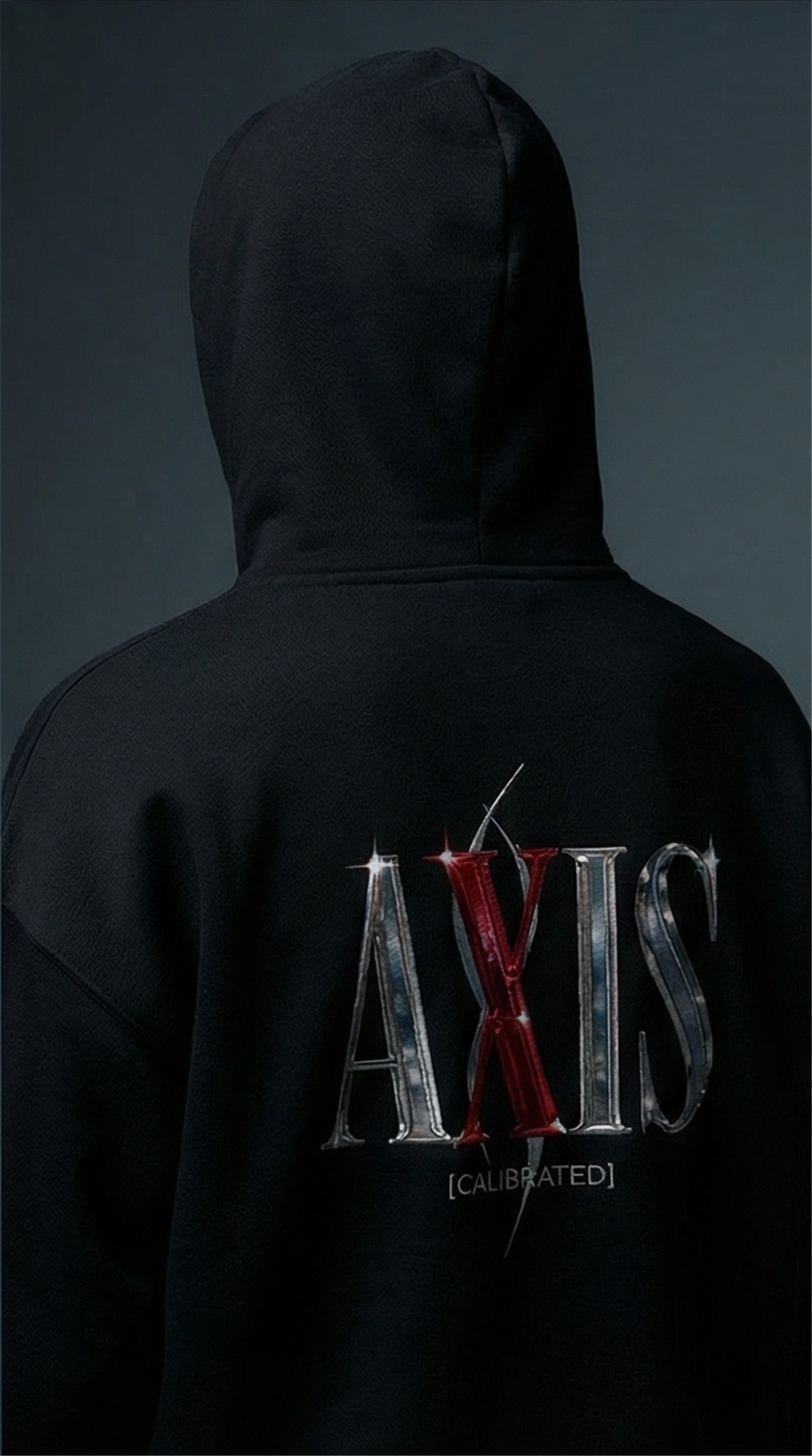 AXIS [CALIBRATED] Heavyweight Hoodie – Black